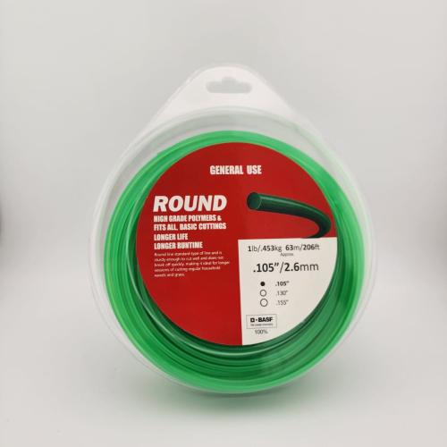 Round Green Trimmer Line .105 / 1Lb 100%