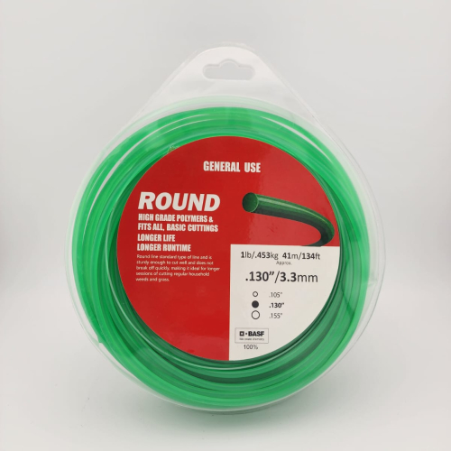 Round Green Trimmer Line .130/1Lb 100%