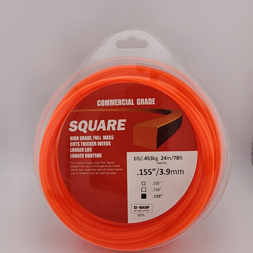 Square Orange Trimmer Line 155 / 1Lb 50%